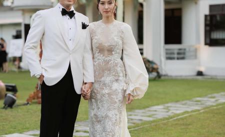Đám cưới của 'Hoa hậu chuyển giới đẹp nhất Thái Lan' với chồng doanh nhân
